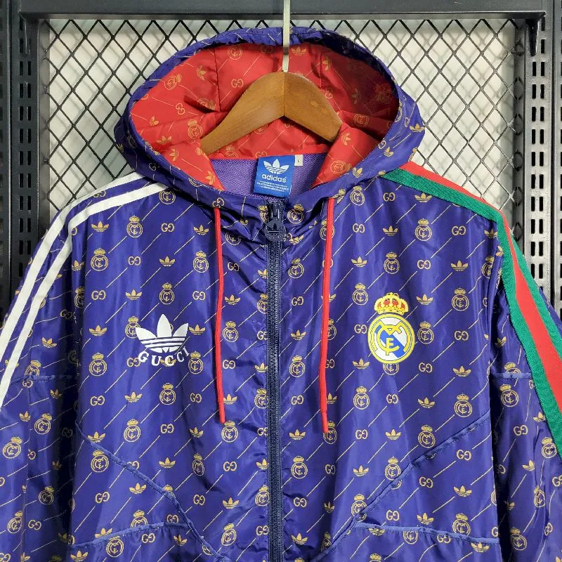 Real Madrid Gucci X Joint 2023 Player Windbreaker - Image 6