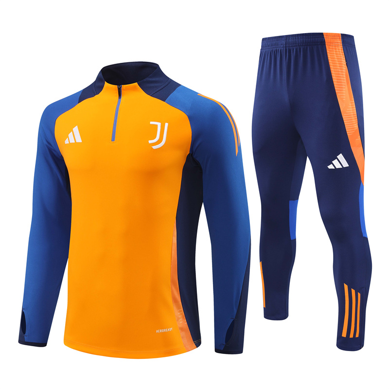 Unisex Juventus 2024/25 Half-Zip Kids Sweater+Pant 14001 - Image 5