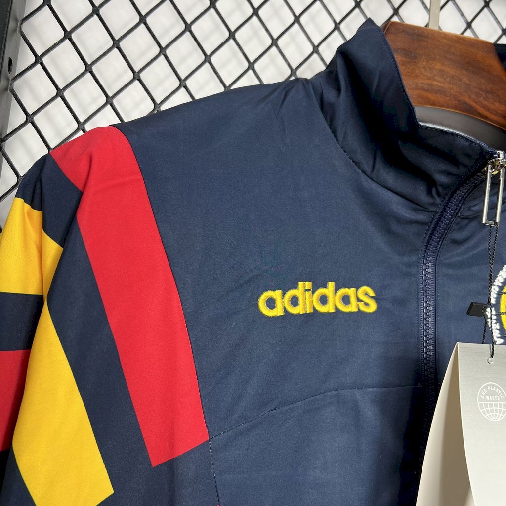 Spain 1996 Woven Embroidered Retro Windbreaker - Image 10