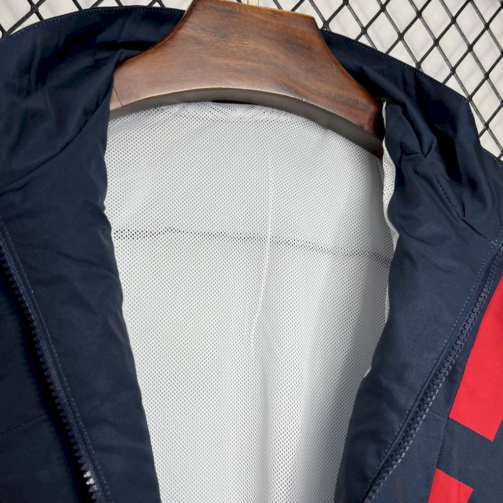 Spain 1996 Woven Embroidered Retro Windbreaker - Image 6