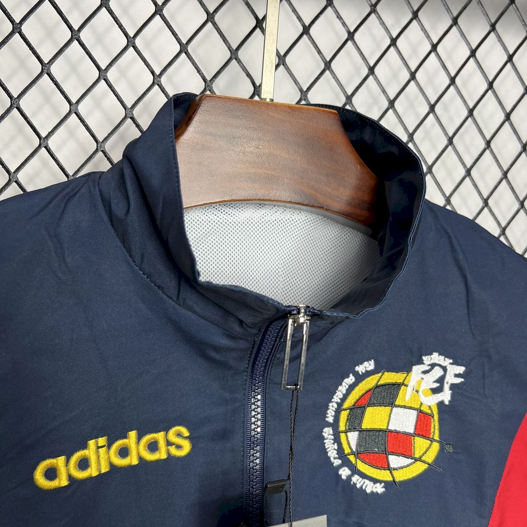 Spain 1996 Woven Embroidered Retro Windbreaker - Image 5