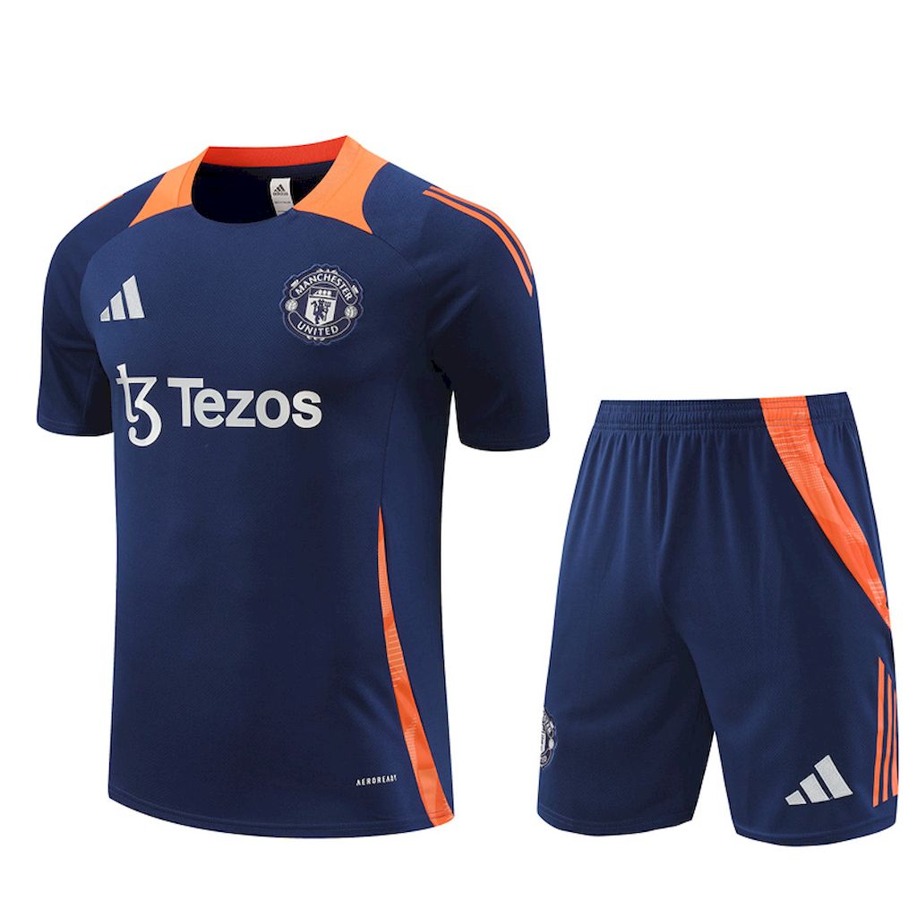 Unisex Manchester United 2024/25 Training Adult Jersey+Short 14001