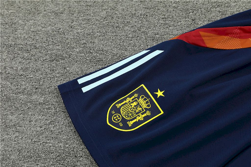 Unisex Spain 2024/25 Training Adult Jersey+Short 14001 - Image 3
