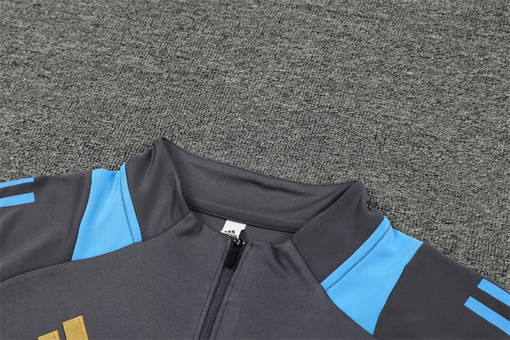 Unisex Argentina 2024/25 Half-Zip Adult Sweater+Pant 14001 - Image 4