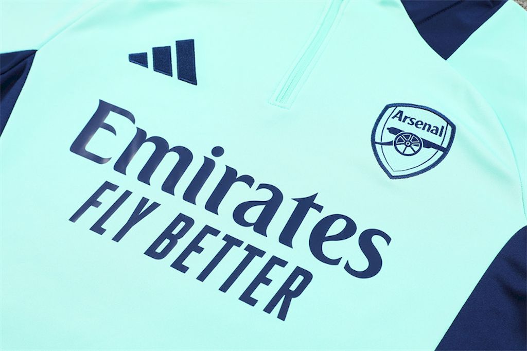 Unisex Arsenal 2024/25 Half-Zip Adult Sweater+Pant 14001 - Image 7