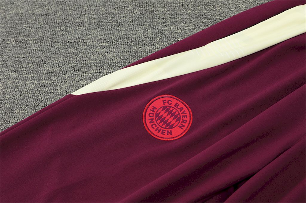 Unisex Bayern Munich 2024/25 Half-Zip Adult Sweater+Pant 14001 - Image 3