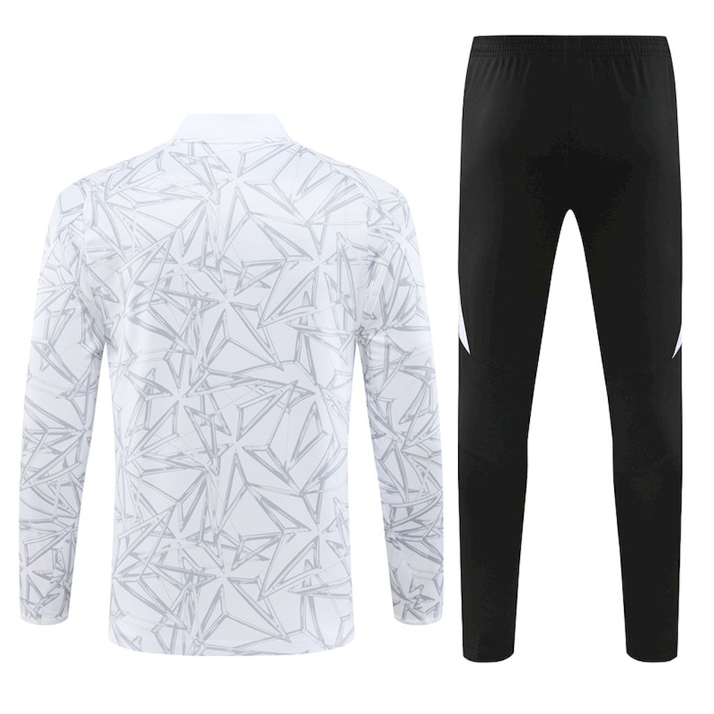 Unisex Real Madrid 2024/25 Half-Zip Adult Sweater+Pant 14001 – Bild 2