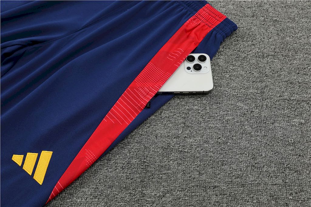 Unisex Spain 2024/25 Half-Zip Adult Sweater+Pant 14001 - Image 4