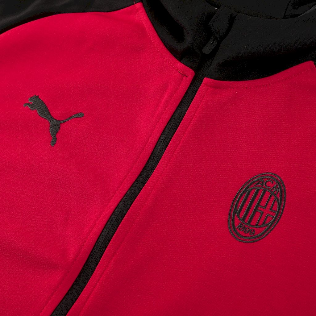 Unisex Ac Milan 2024/25 Casual Hoodie+Pant Hl - Image 10