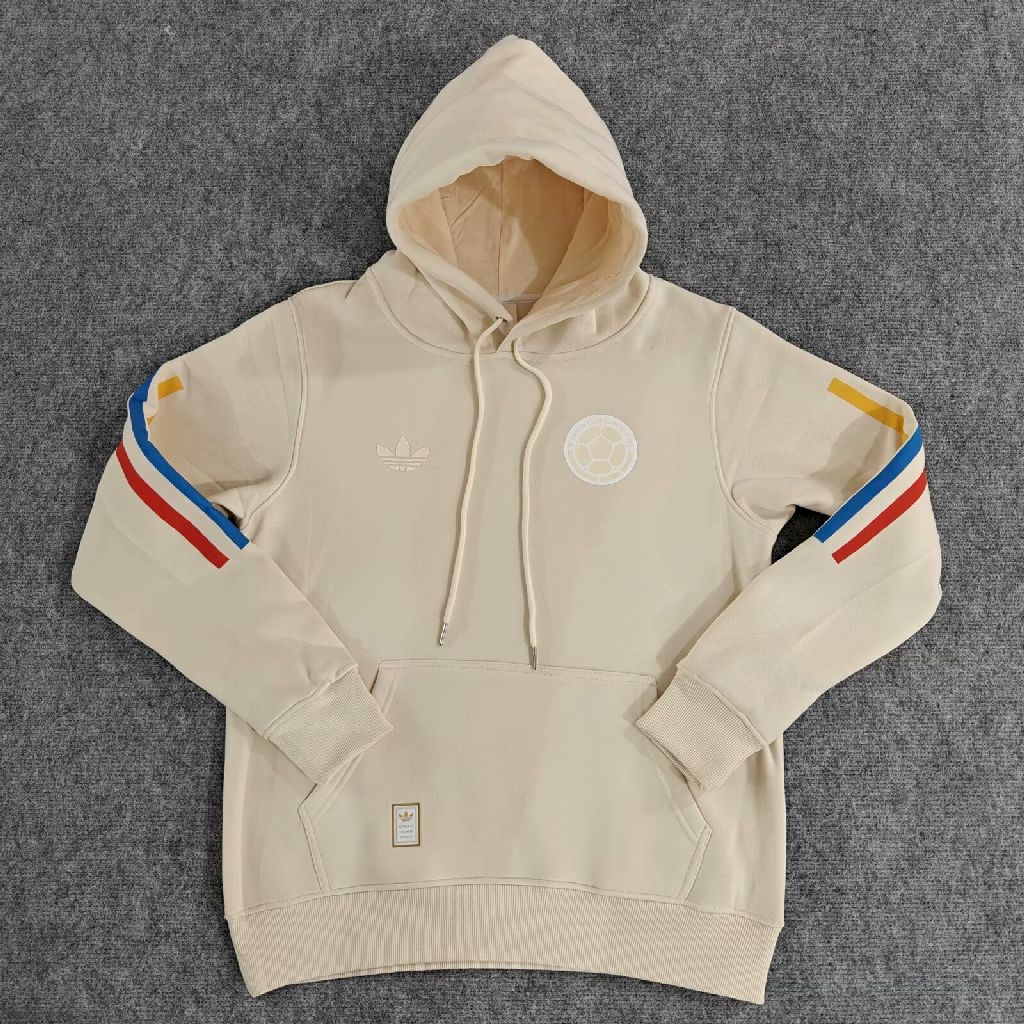 Colombia 2024 Beige Football Hoodie
