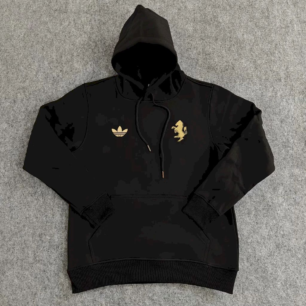 Juventus 2024 Black Football Hoodie