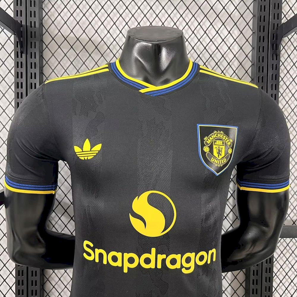 Mens Manchester United 2025/26 Third Jersey Player Version - Immagine 5