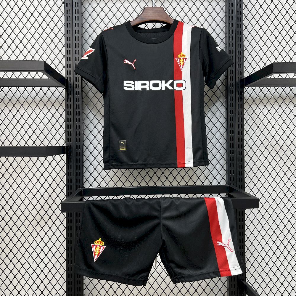 Kids Sporting De Gij¨®N 2025/26 Away Kit