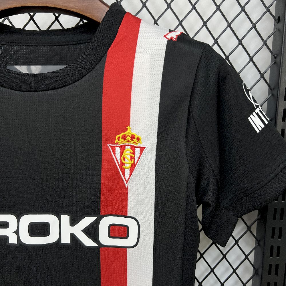 Kids Sporting De Gij¨®N 2025/26 Away Kit - Image 6