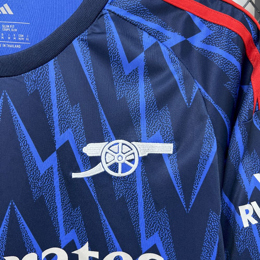 Mens Arsenal 2025/26 Away Long Sleeve Jersey - Image 9