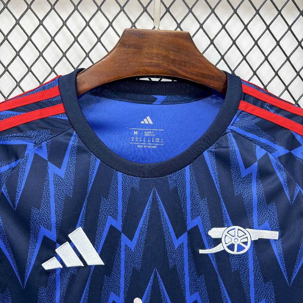 Mens Arsenal 2025/26 Away Long Sleeve Jersey - Image 5
