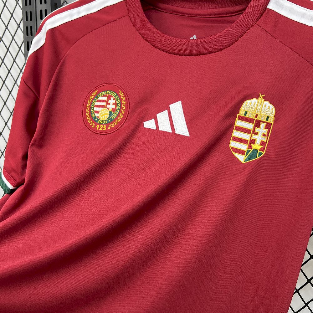 Mens Hungary 2025/26 Home Jersey - Image 2