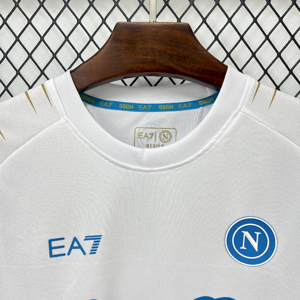 Mens Napoli 2025/26 Pre-Match Long Sleeve Jersey - Image 6