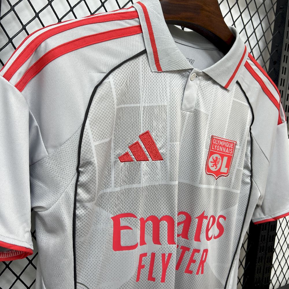 Mens Olympique Lyonnais 2025/26 Third Jersey - Image 3