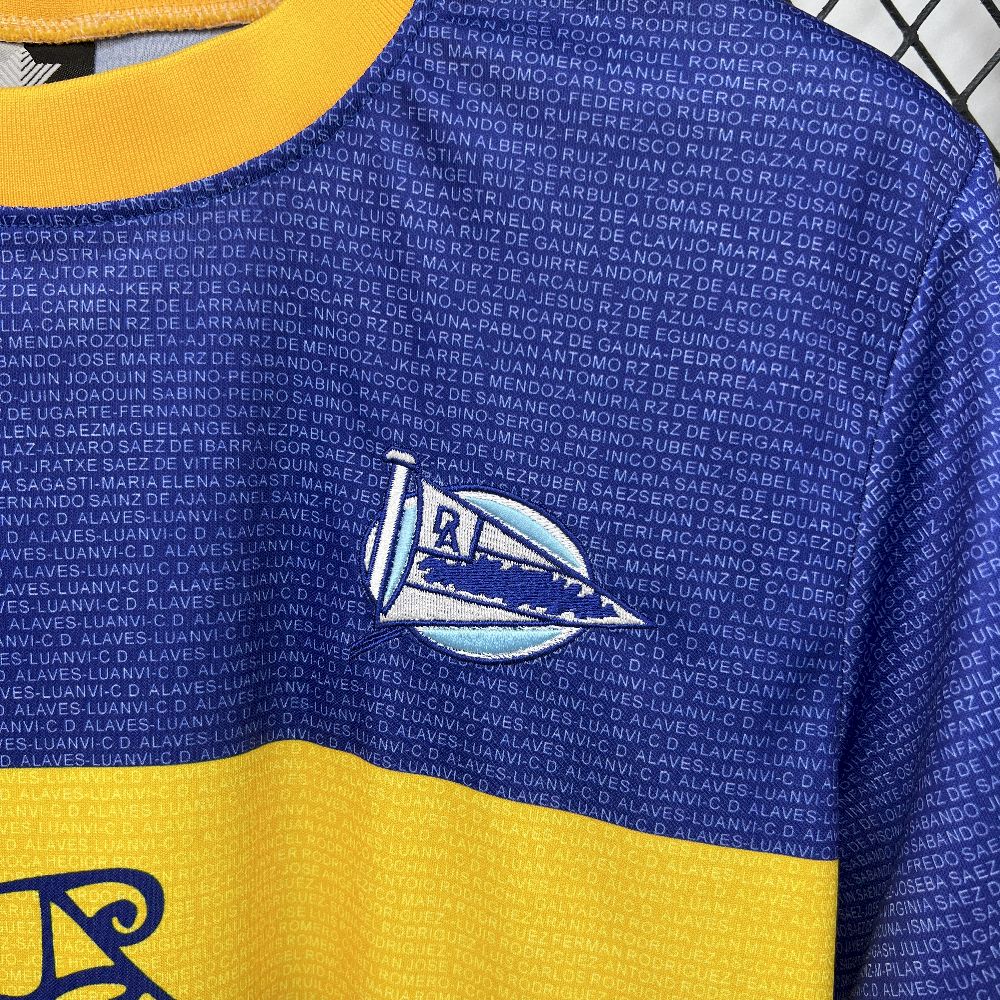 Retro Deportivo Alaves 2000/01 Champions League Final Jersey - Image 9