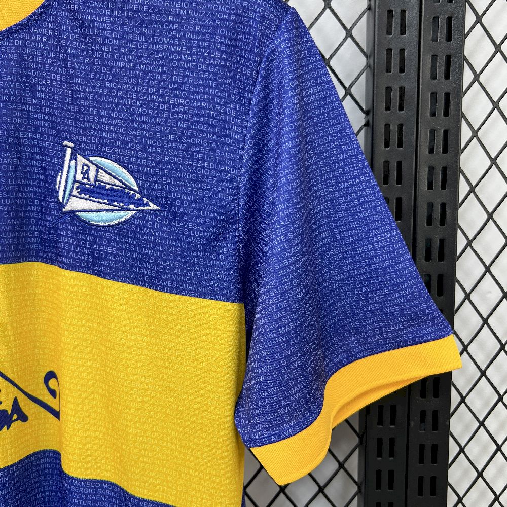 Retro Deportivo Alaves 2000/01 Champions League Final Jersey - Image 6