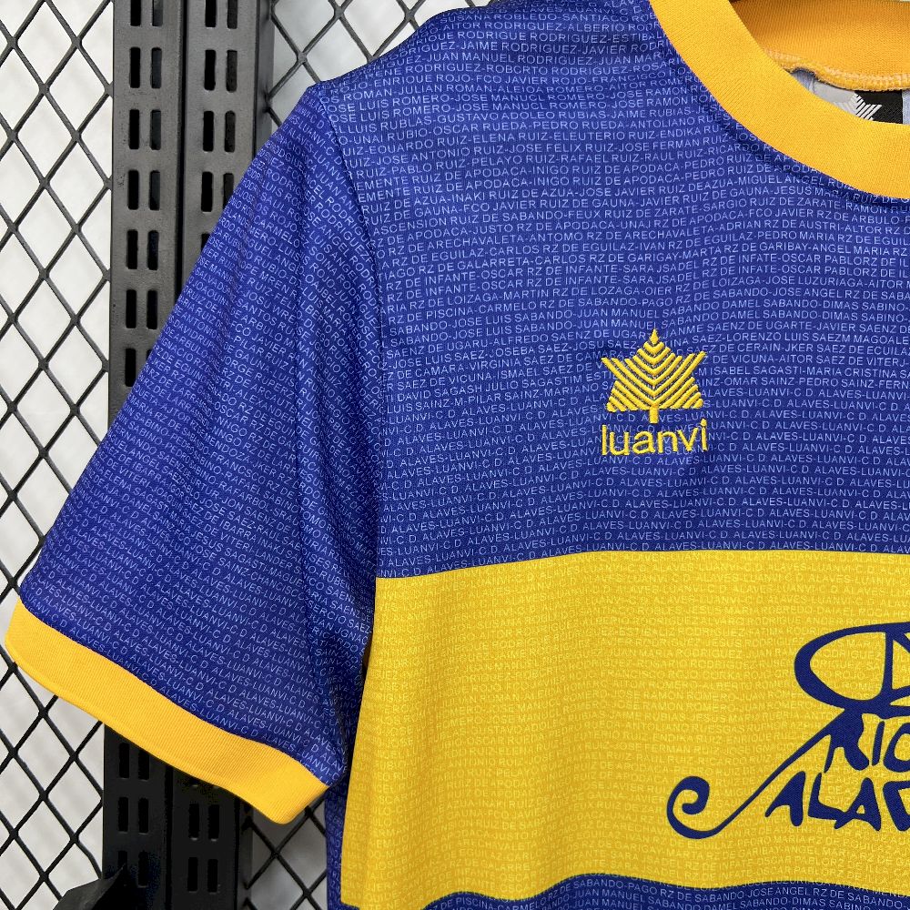 Retro Deportivo Alaves 2000/01 Champions League Final Jersey - Image 5