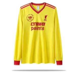 Retro Liverpool 1985/86 Third FA Cup Long Sleeve Jersey