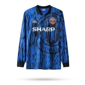 Retro Manchester United 1992/93 Away Long Sleeve Jersey