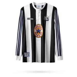 Retro Newcastle United 1995/97 Home Long Sleeve Jersey