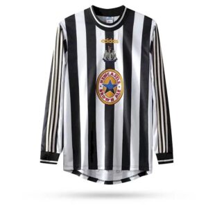 Retro Newcastle United 1997/99 Home Long Sleeve Jersey