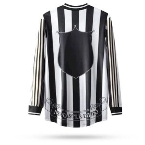 Alternative view of Retro Newcastle United 1997/99 Home Long Sleeve Jersey