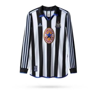 Retro Newcastle United 1999/2000 Home Long Sleeve Jersey