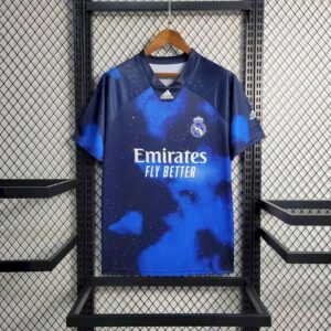 Alternative view of Retro Real Madrid 2018/19 Full Sky Star Jersey