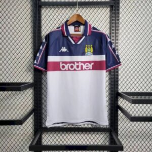 Alternative view of Retro Manchester City 1997/98 Away Jersey