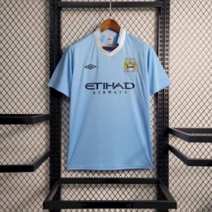 Alternative view of Retro Manchester City 2011/12 Home Jersey