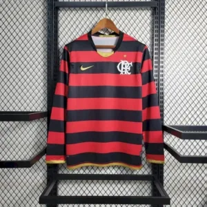 Retro Flamengo 2009 Home Long Sleeve Jersey