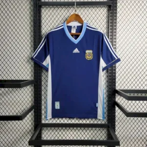 Alternative view of Retro Argentina 1998 Away Jersey
