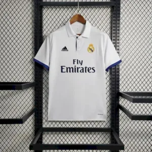 Alternative view of Retro Real Madrid 2016/17 Home Jersey