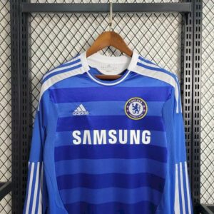 Alternative view of Retro Chelsea 2011/12 Home Long Sleeve Jersey