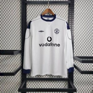Retro Manchester United 2000/01 Away Long Sleeve Jersey