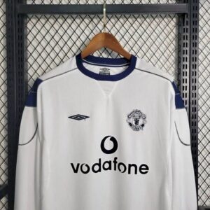 Alternative view of Retro Manchester United 2000/01 Away Long Sleeve Jersey