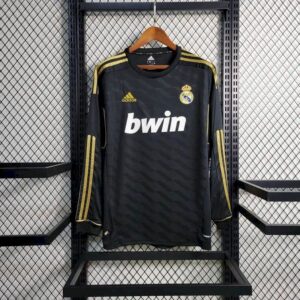 Retro Real Madrid 2011/12 Away Long Sleeve Jersey