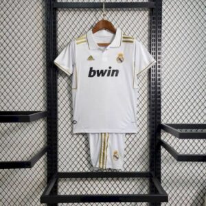 Retro Real Madrid 2011/12 Home Kids Kit