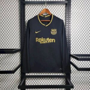 Retro Barcelona 2020/21 Away Long Sleeve Jersey