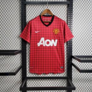 Alternative view of Retro Manchester United 2012/13 Home Jersey