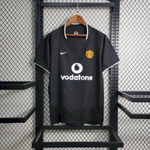 Vista alternativa dell'Retro Manchester United 2003/04 Away Jersey