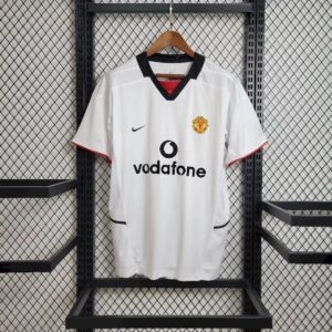 Alternative view of Retro Manchester United 2002/03 Away Jersey