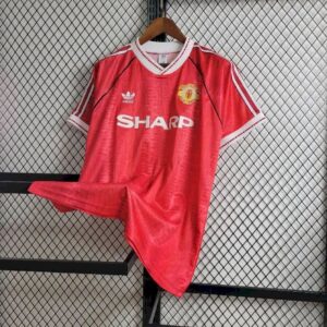 Retro Manchester United 1990/92 Home Jersey