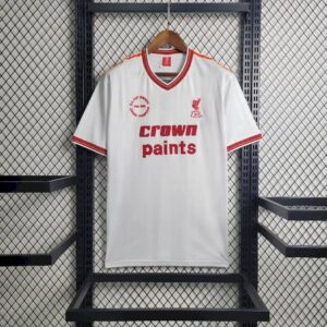 Vista alternativa dell'Retro Liverpool 1985/86 Away Jersey
