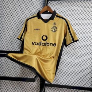 Retro Manchester United 2001/02 Centenary Reversible Away And Third Jersey